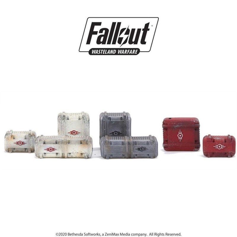Fallout Wasteland Warfare Terrain Expansion Vault Tec Supplies