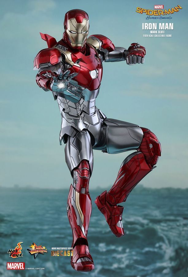 SpiderMan: Homecoming - Iron Man Mk XLVII 1/6th Scale Diecast Premium Action Figure