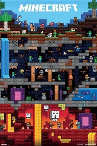 Minecraft - Worldly 1000pc Puzzle