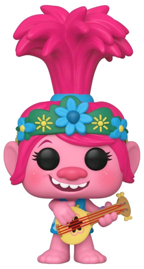Trolls World Tour - Poppy with Guitar (US Exclusive) Pop! Vinyl Figure