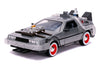 Back to the Future 3 - Time Machine Raw Metal 1:24 Scale Hollywood Ride