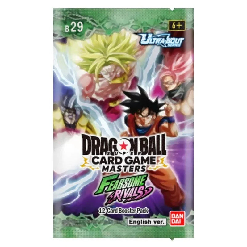 Dragon Ball Super Card Game: Masters – Fearsome Rivals Booster (Single)