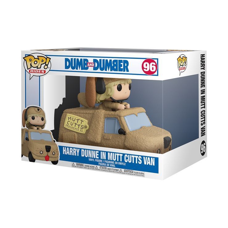 Dumb and Dumber - Harry with Mutt Cutts Van Pop! Ride