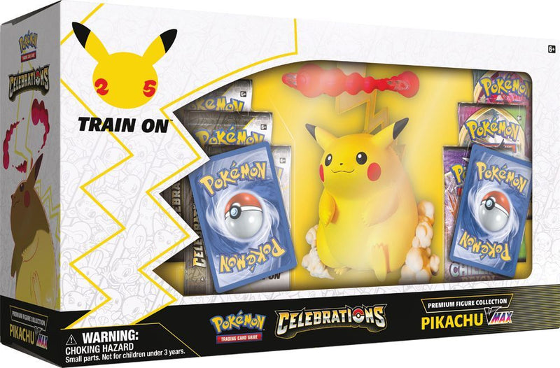 Pokemon TCG - Celebrations Premium Figure Collection: Pikachu VMax