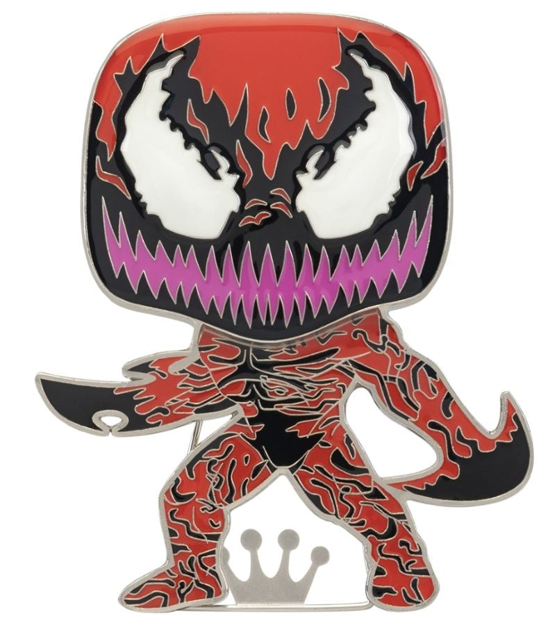 Venom - Carnage 4in Pop! Enamel Pin