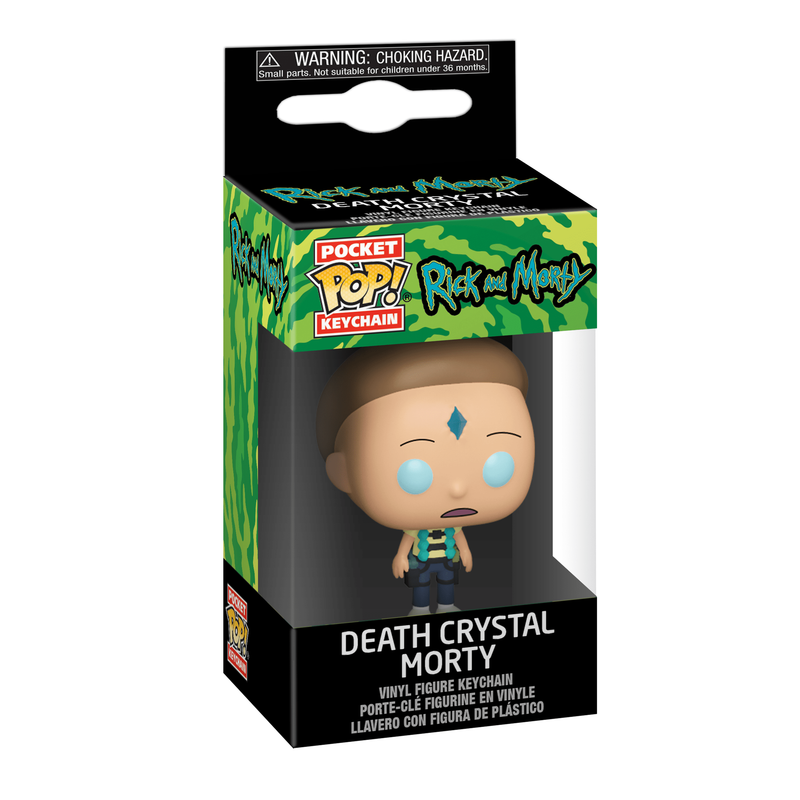 Rick and Morty - Morty Death Crystal Pop! Keychain