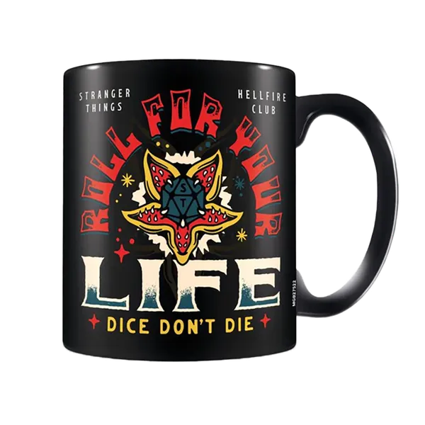 Stranger Things - Roll For Your Life Mug