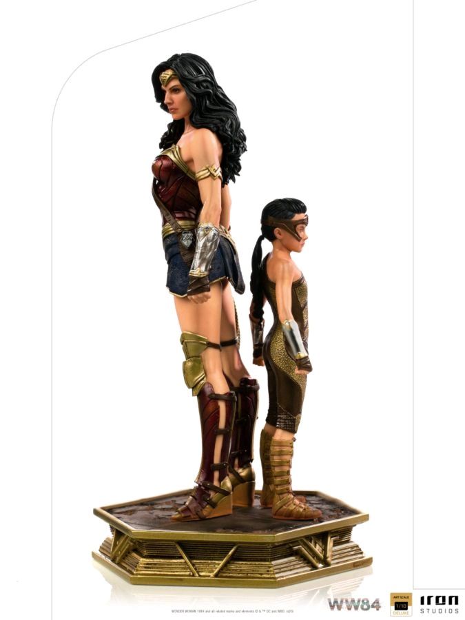 Wonder Woman 1984 - Wonder Woman & Young Diana 1:10 Scale Statue