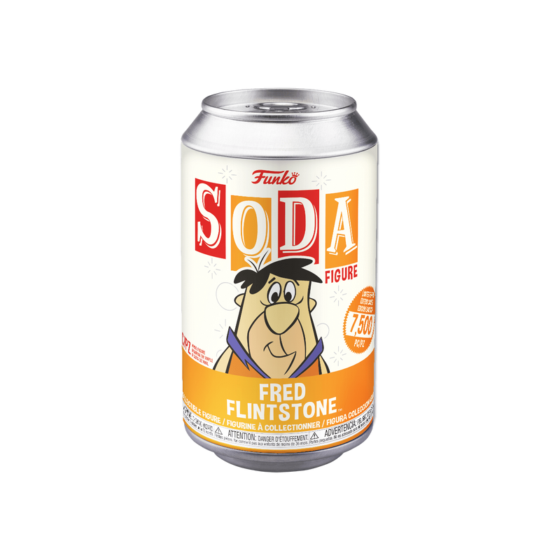 The Flintstones - Fred Flintstone (Chance of Chase) Vinyl SODA Figure (Wondercon Exclusive 2020)