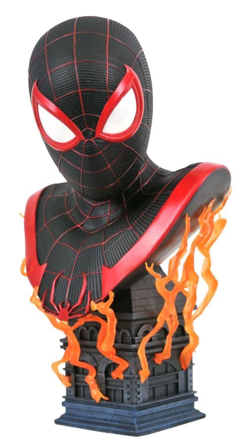 Spider-Man - Miles Morales Legends in 3D 1:2 Scale Bust