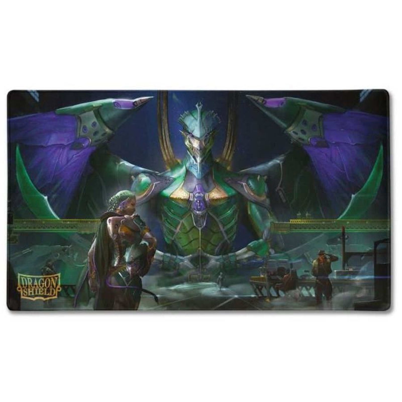Playmat - Dragon Shield - Case and Coin -  Dynastes Jade