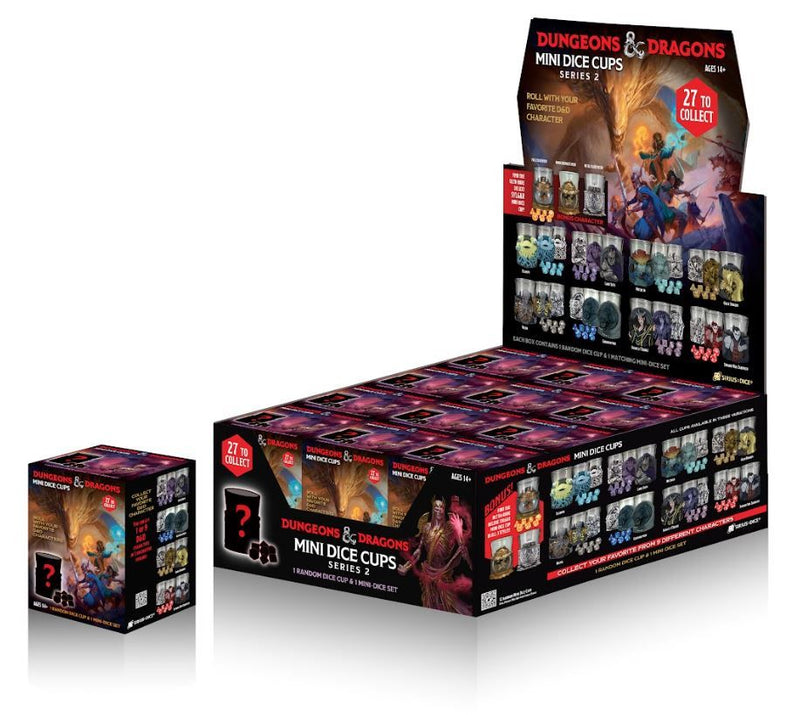 Sirius Dice – D&D Mini Dice Cups Series 2 Blind Box (Single)