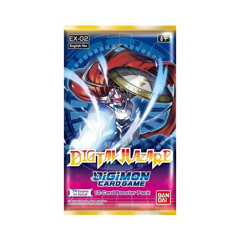 Digimon Card Game Digital Hazard [EX-02] Booster