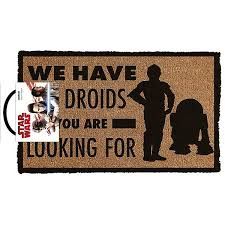 Star Wars - We have the Droids Doormat