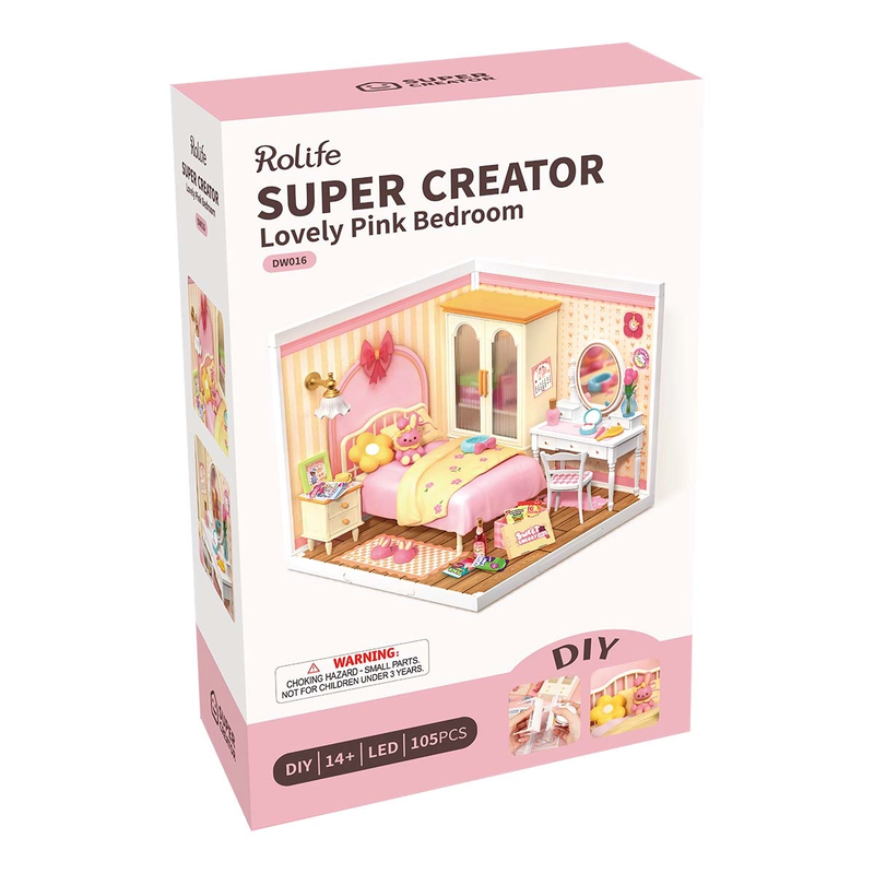 Super Creator Kit - Lovely Pink Bedroom