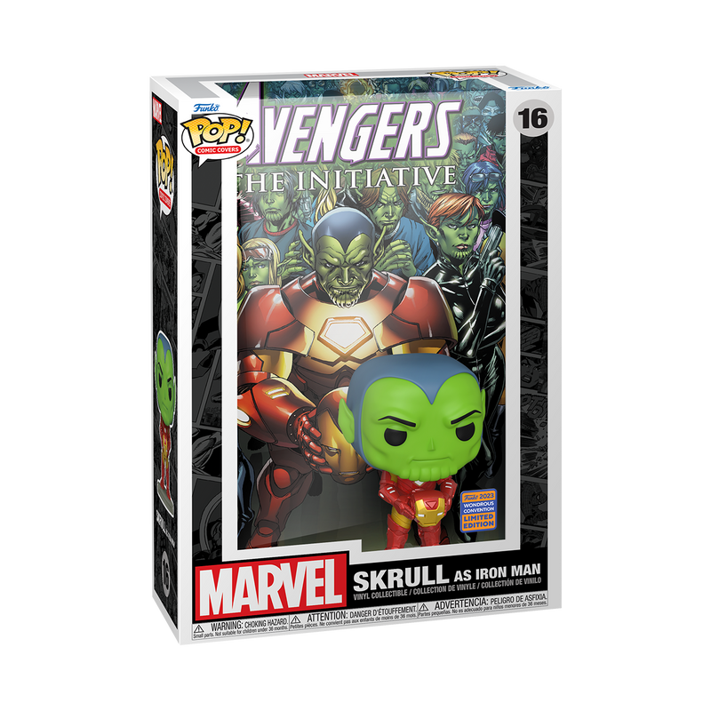 Marvel Comics - Iron Man Skrull Pop! Comic Cover (WonderCon 23 Exclusive)