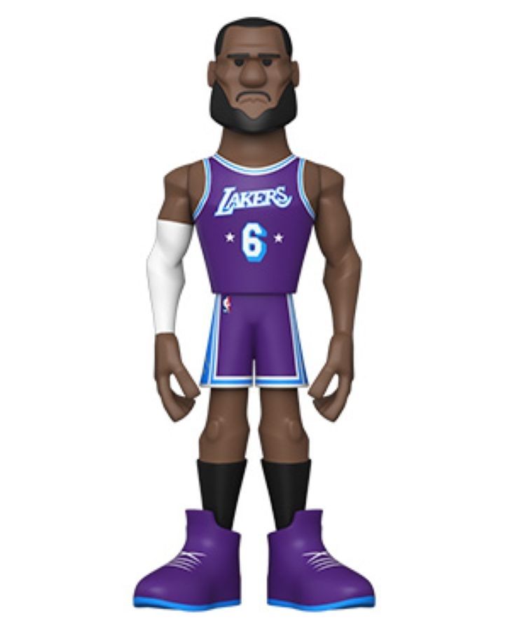 NBA: Grizzlies - LeBron James City (Chance of Chase) 5in Vinyl Gold Figure