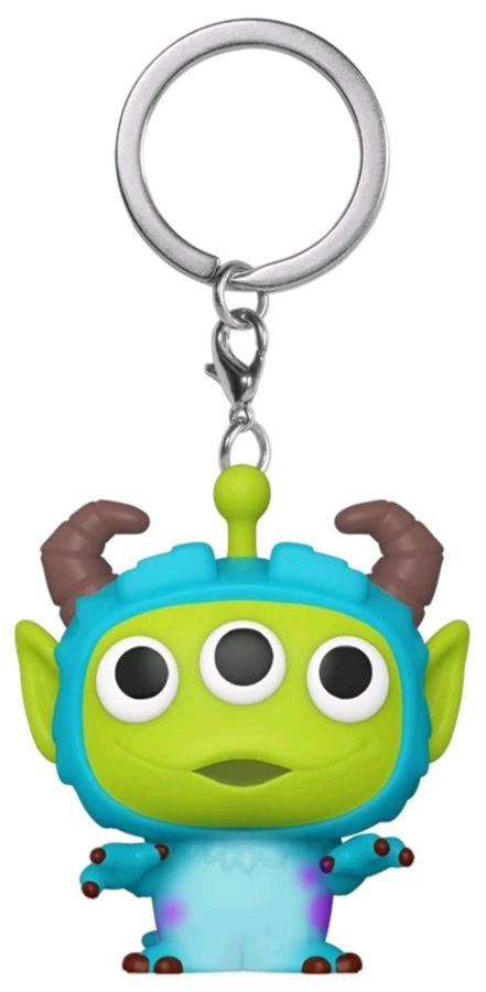 Pixar - Alien Remix Sulley Pocket Pop! Keychain