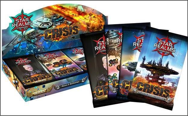 Star Realms Crisis Booster Display
