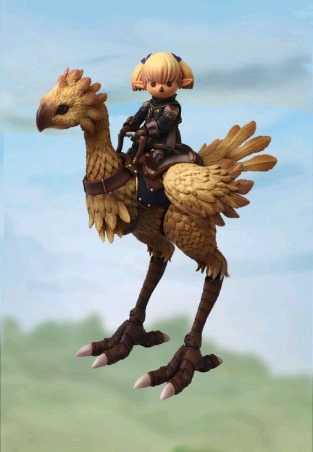 Final Fantasy XI - Shantotto & Chocobo Bring Arts Action Figure 2 Pack