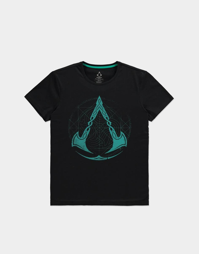 Difuzed Assassins Creed Valhalla Crest Grid Mens Tee - XL