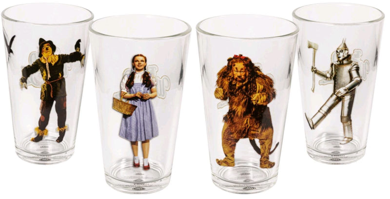 The Wizard of Oz - Character Tumblers Set of 4