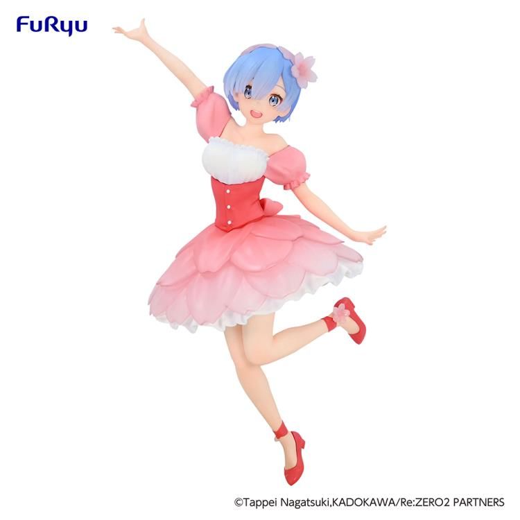 Re:Zero - Starting Life in Another World: Trio Try-iT Figure Rem Cherry Blossom Figure