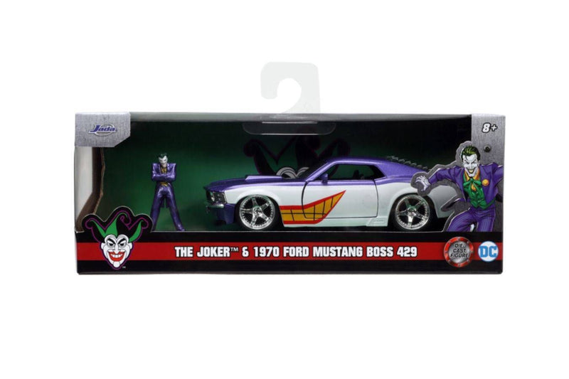 DC Comics - 1970 Ford Mustang Boss 429 with Joker 1:32 Scale