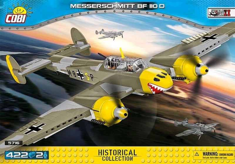 World War II - Messerschmitt BF 110 B 423 pieces
