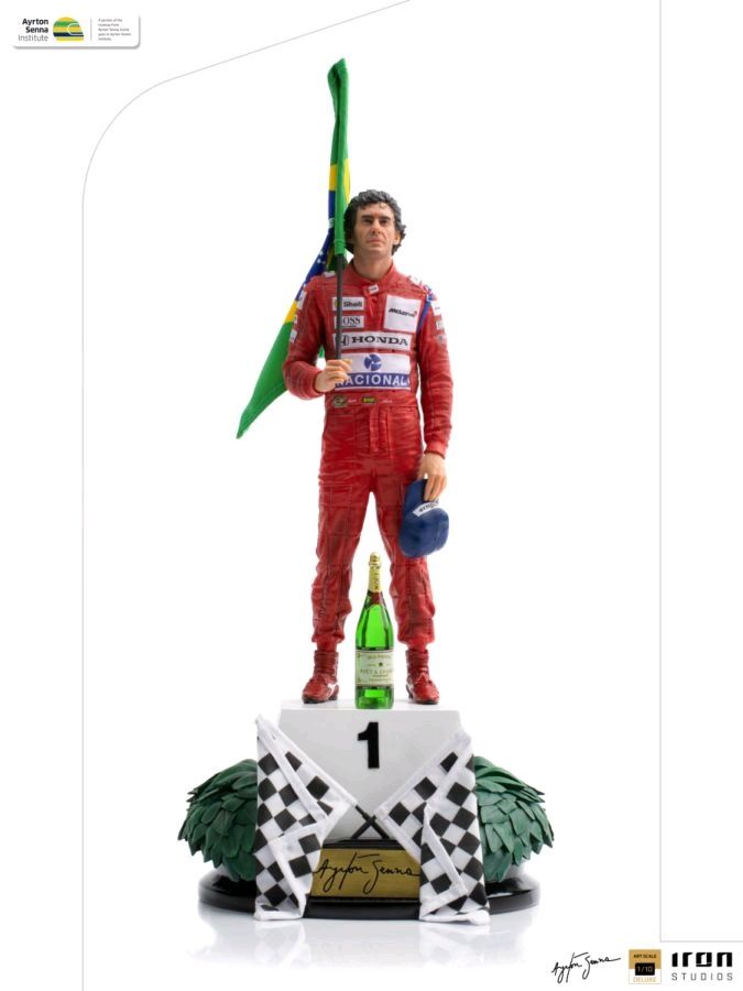 Ayrton Senna - 1991 1:10 Scale Statue