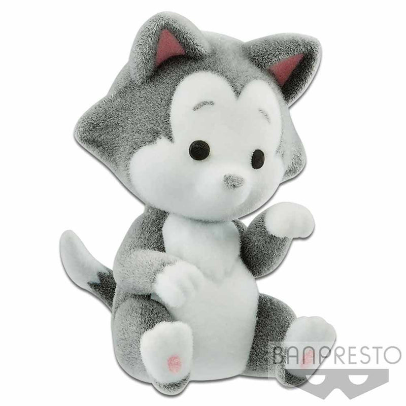Pinocchio - Disney Cutte! Fluffy Puffy Figaro Figure