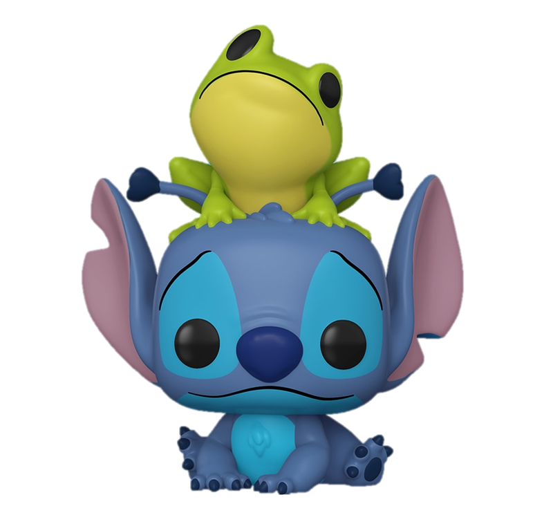 Lilo & Stitch - Stitch with Frog US Exclusive Pop! Vinyl Figure