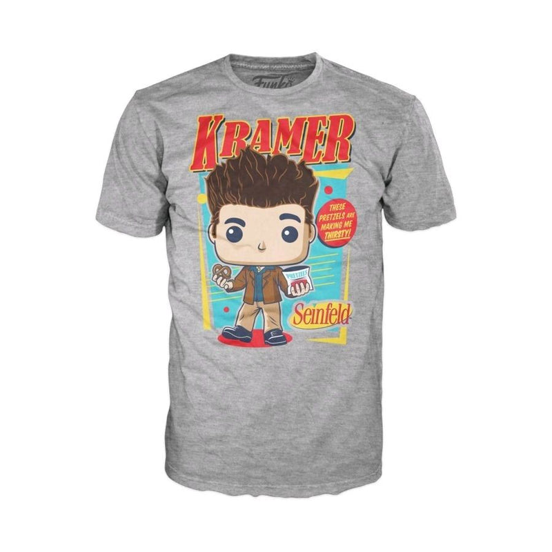 Seinfeld - Kramer Pretzel (Small) Pop! Tee