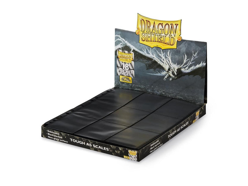 Dragon Shield - 16 Pocket Pages - Non Glare Sideloader Display (50)