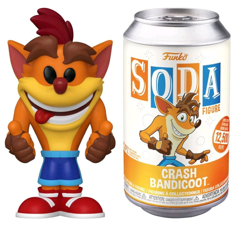 Crash Bandicoot - Crash Bandicoot (Chance of Chase) Vinyl SODA Figure