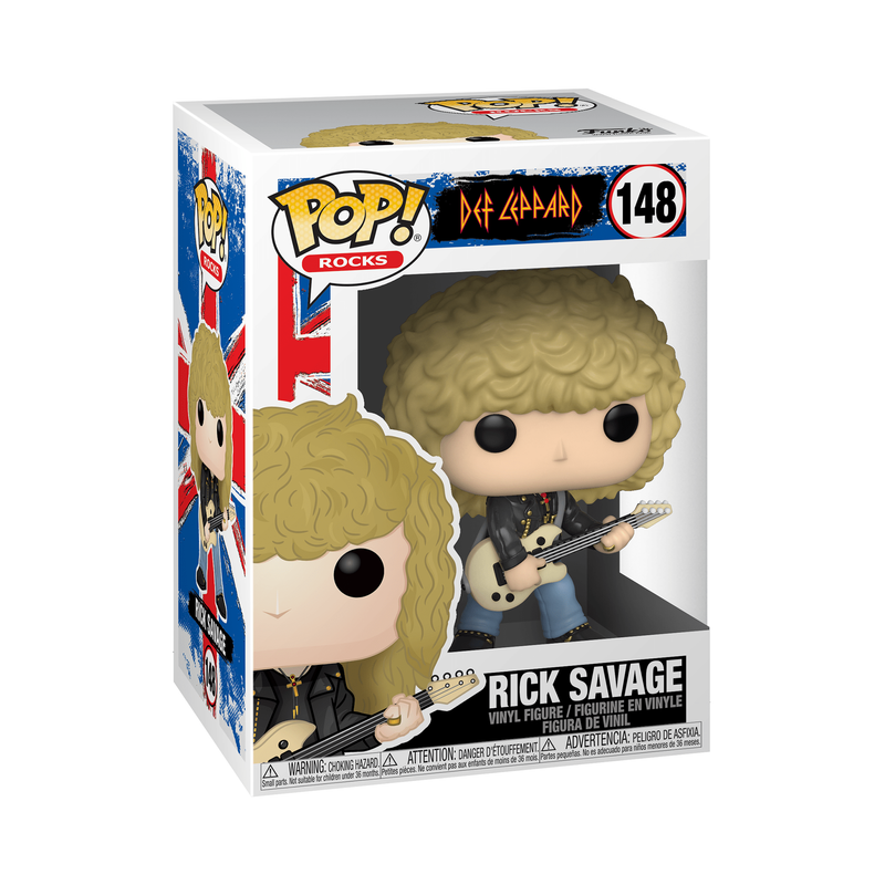 Def Leppard - Rick Savage Pop! Vinyl