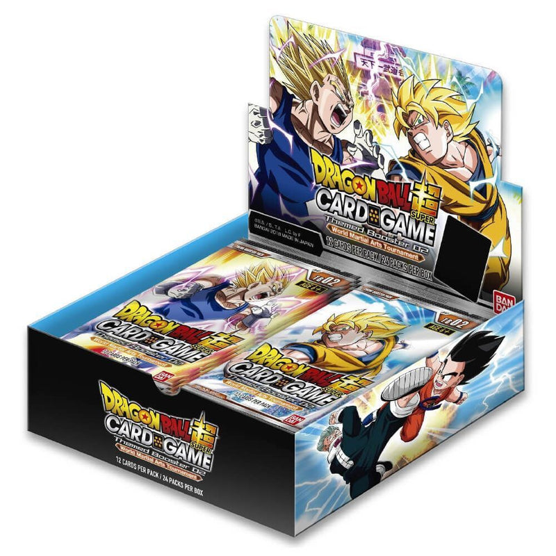 Dragon Ball Super Card Game Themed Booster DISPLAY 02 World Martial Arts Tournament