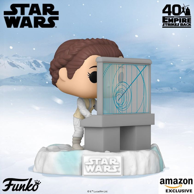 Star Wars - Leia US Exclusive Pop! Deluxe Diorama