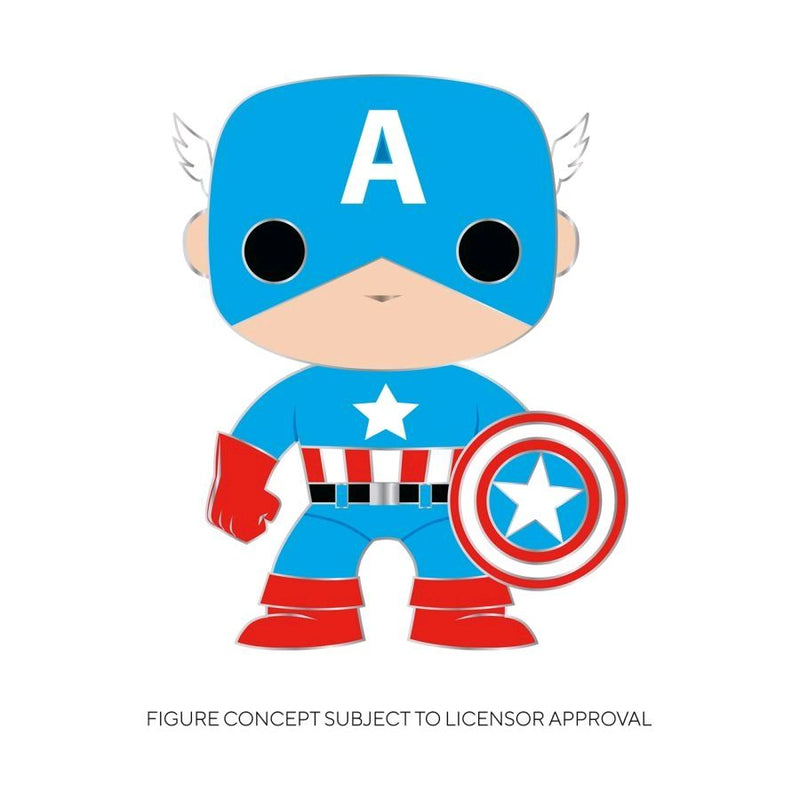 Captain America - Captain America 4in Pop! Enamel Pin