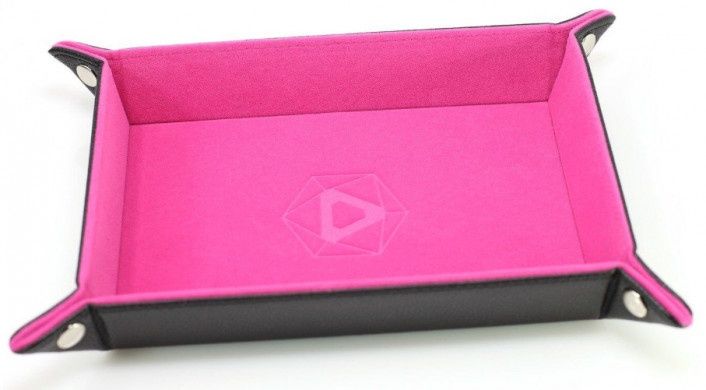 Die Hard Dice Folding Rectangle Tray - Pink Velvet