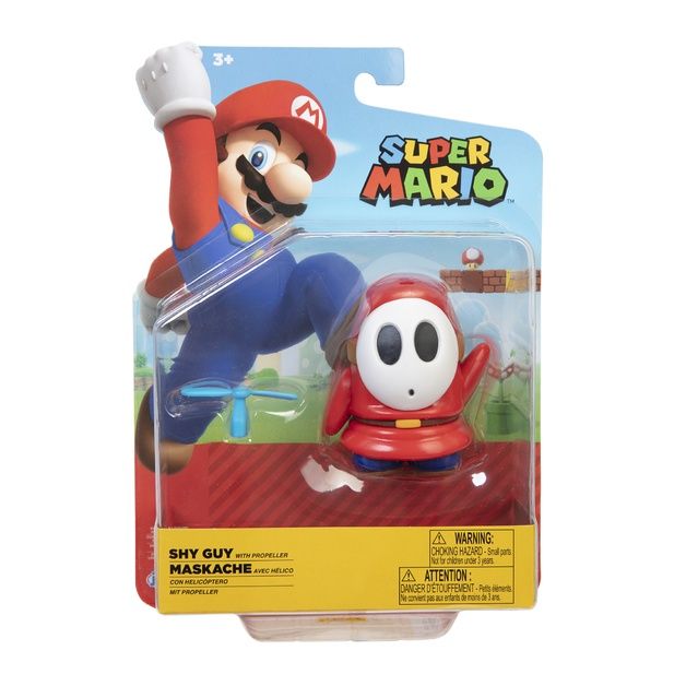 Super Mario - Shy Guy 12cm Articulated Figure