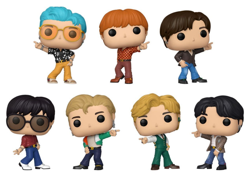 BTS - BTS Dynamite (US Exclusive) Pop! Vinyl 7 Pack