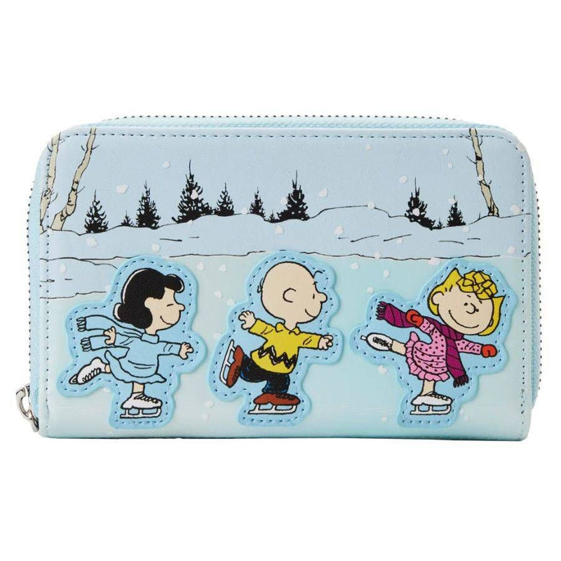 Peanuts - Ice Skating Zip Purse