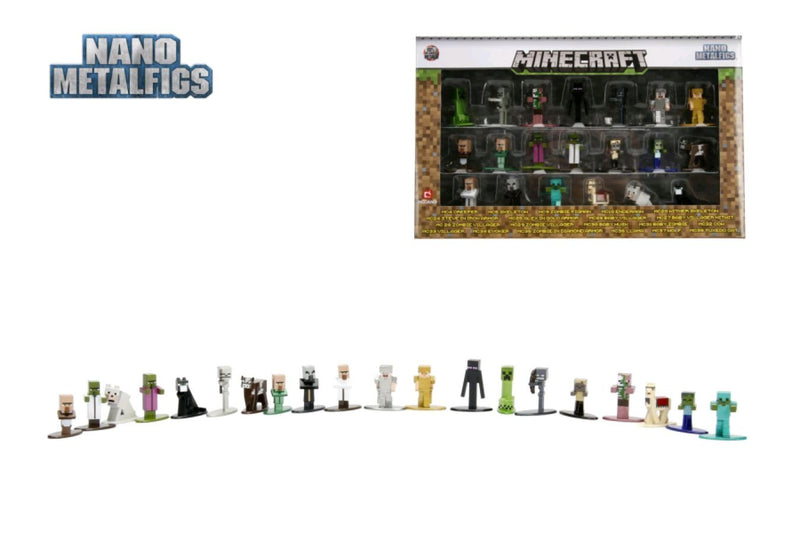 Minecraft - Nano Metalfigs 20-pack Wave 01