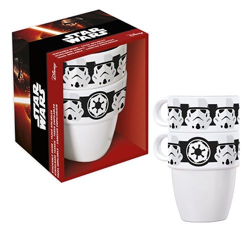 Star Wars - Stormtrooper Stackable Mugs (Set of 2)