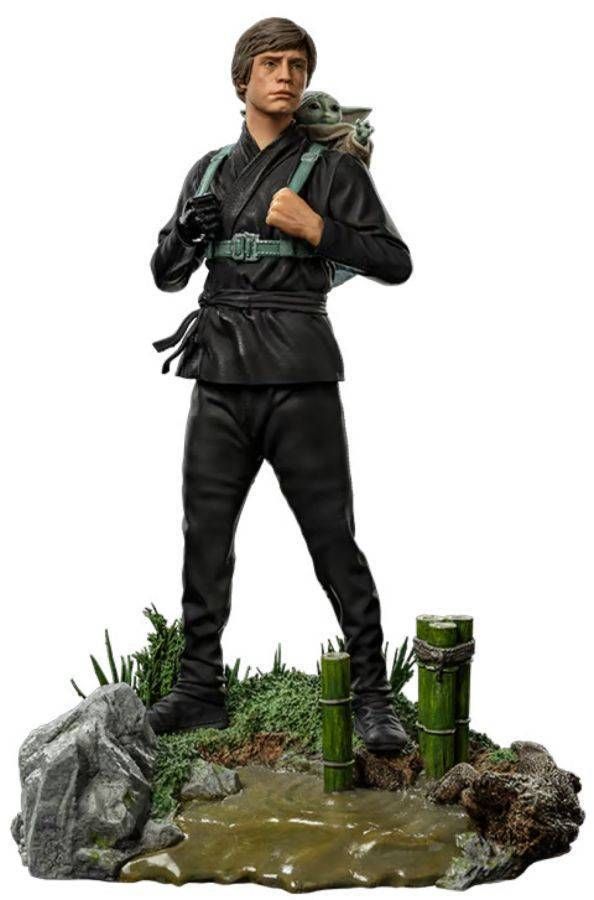 Star Wars: Book of Boba Fett - Luke and Grogu Training 1:10 Scale Statue