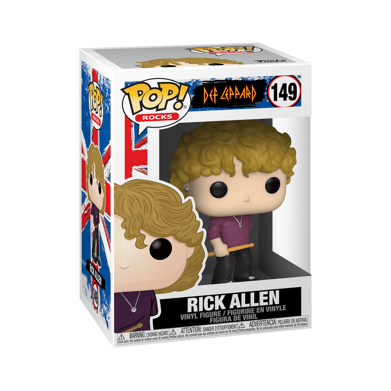 Def Leppard - Rick Allen Pop! Vinyl Figure