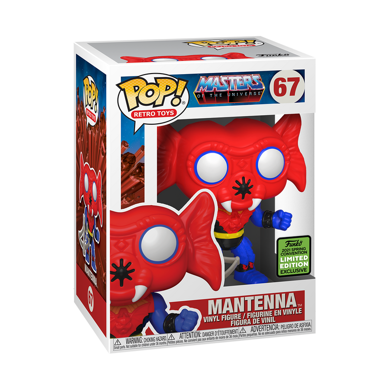 Masters of the Universe - Mantenna Pop! Vinyl Figure (ECCC 21 Exclusive)