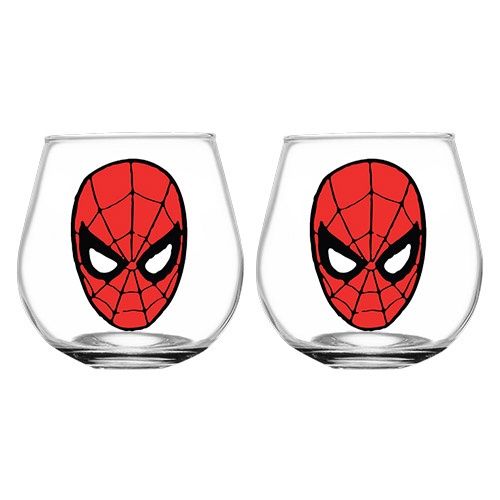 Spider-Man - Spider-Man Globe Glasses (Set of 2)