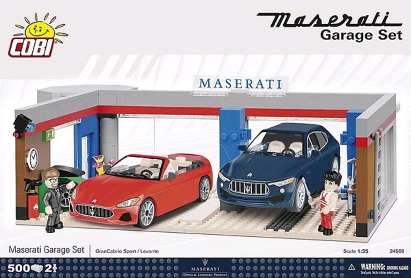 Maserati - Garage 500 piece Construction Set
